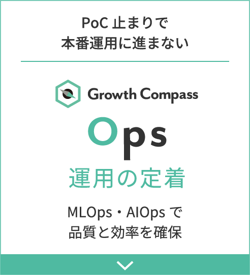 PoC止まりで本番運用に進まない Ops 運用の定着 MLOps・AIOpsで品質と効率を確保